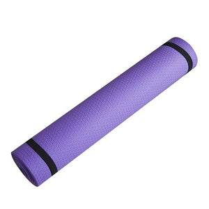 Yoga Mat Anti-skid Sports Fitness Mat 3MM-6MM Thick